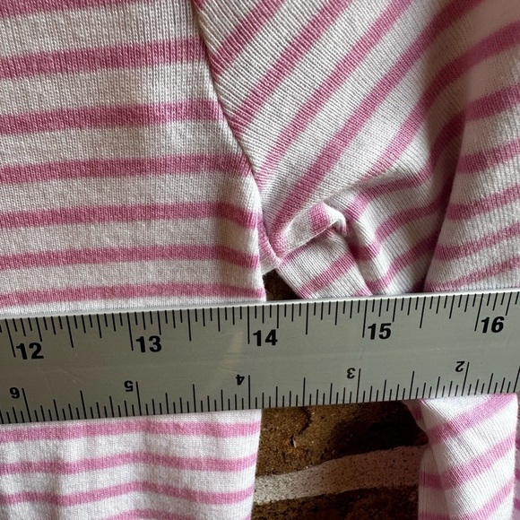 Vineyard Vines Pink and White Striped Top - Picture 6 of 9